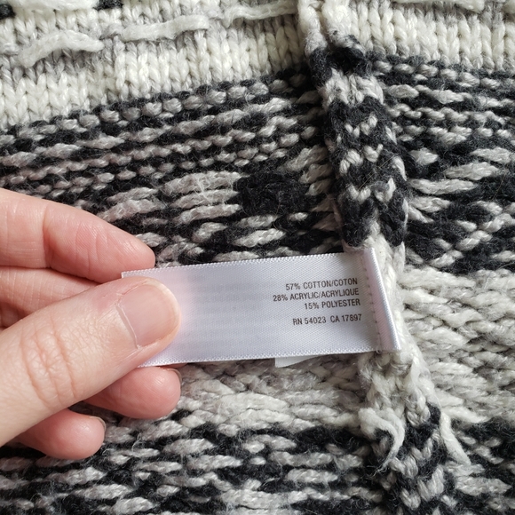 Draped Patterned Sweater by Old Navy - Picture 3 of 5